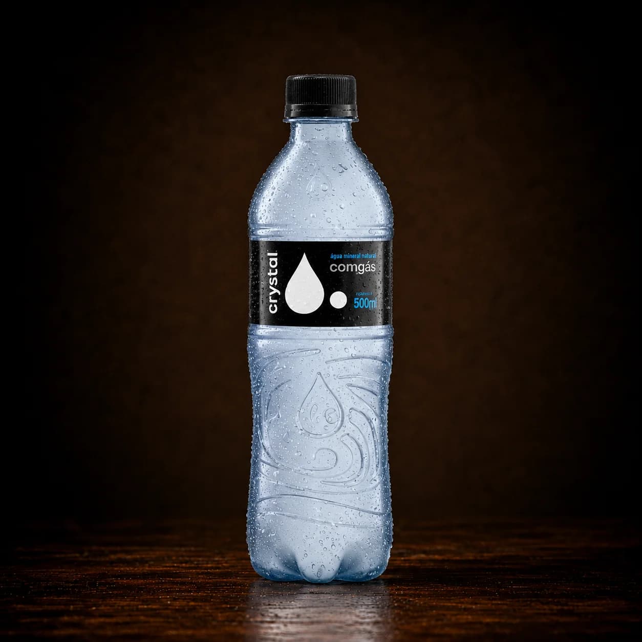 Água Cristal com gás 500ml