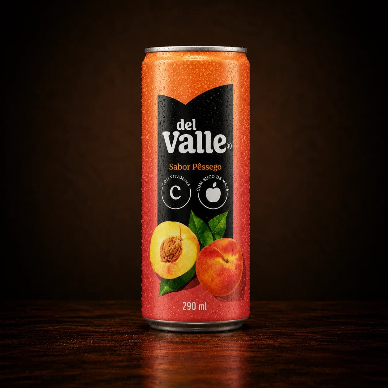 Suco Del Valle Pêssego lata 290ml