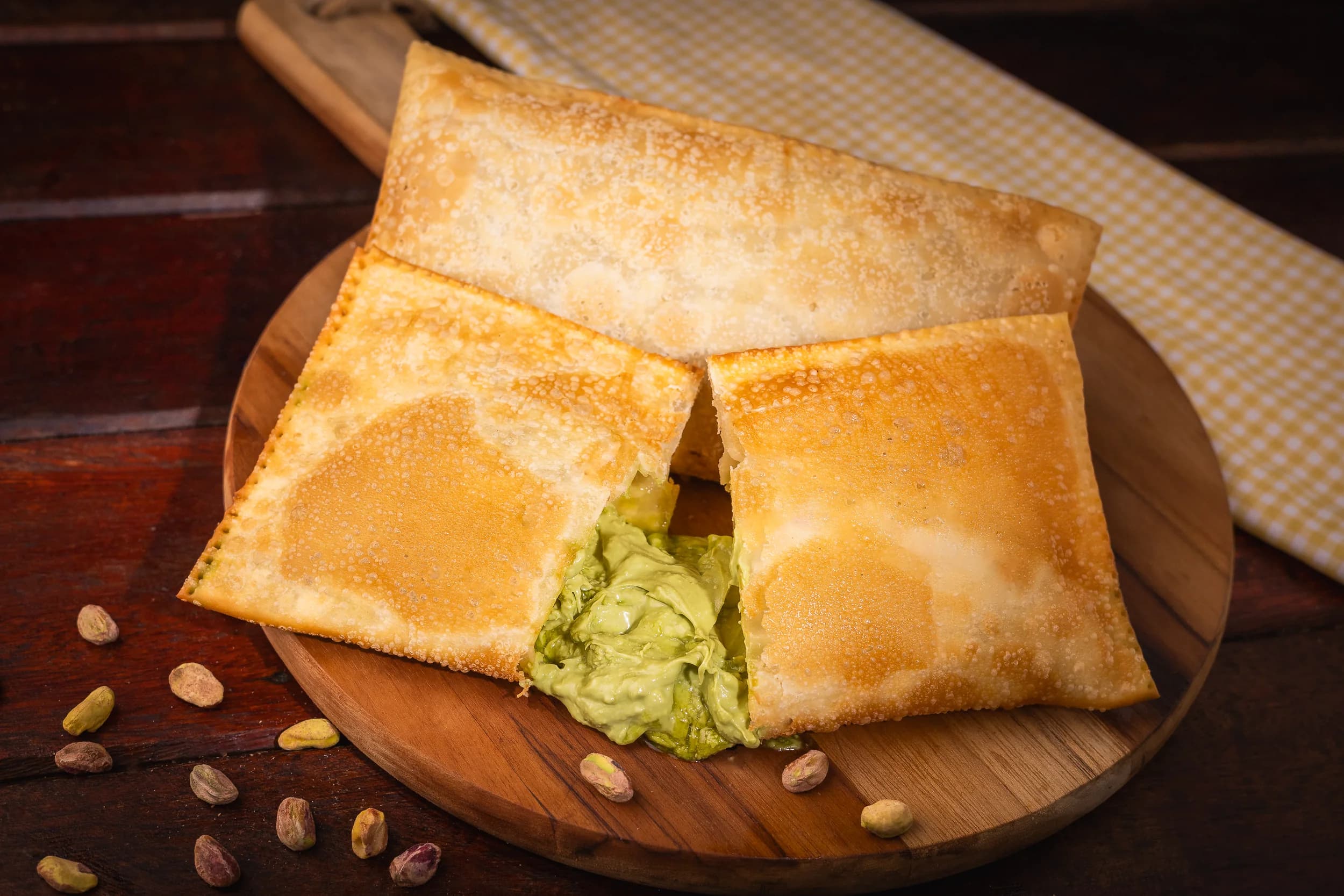 Pastel de pistache