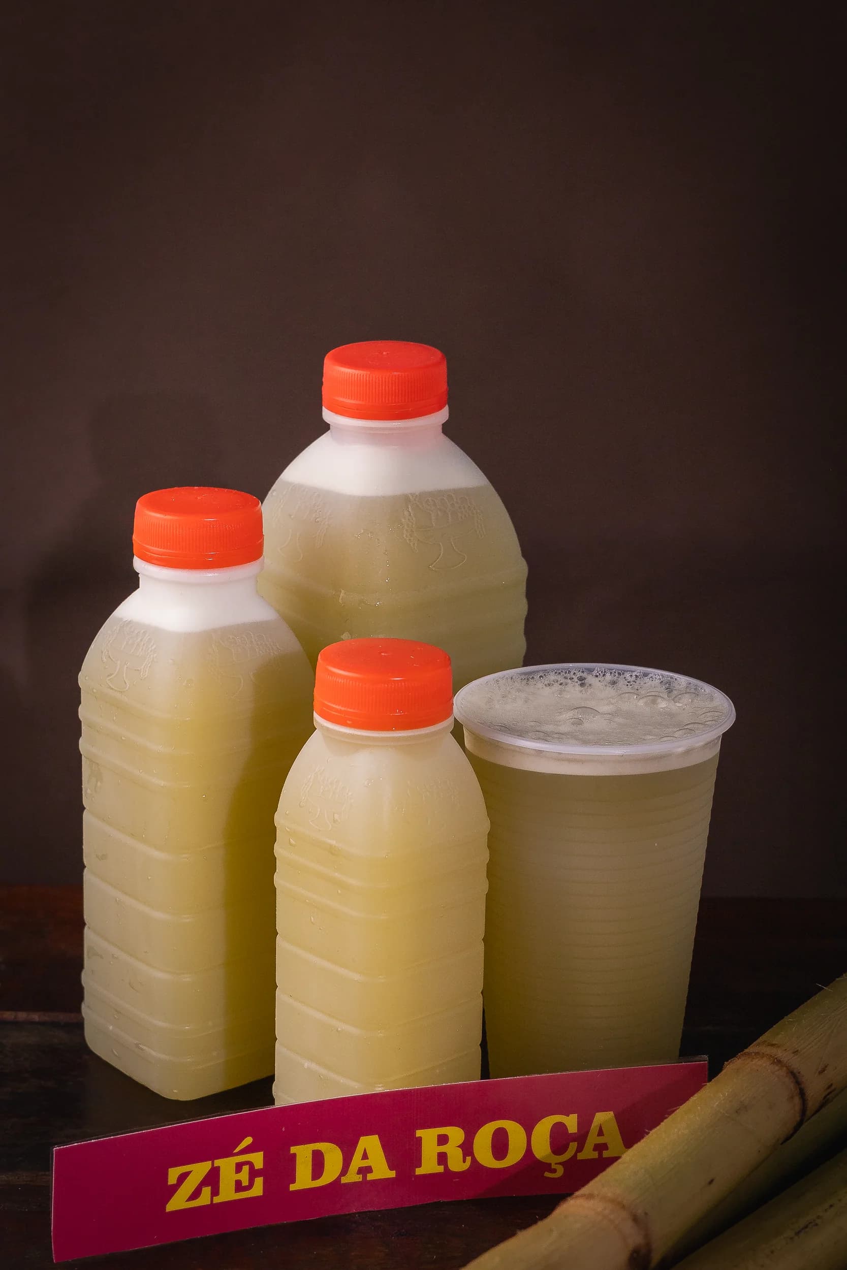 Caldo de cana gelado